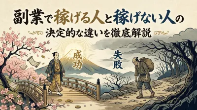 副業で稼げる人と稼げない人の決定的な違いを徹底解説