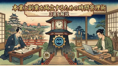 本業と副業を両立するための時間管理術3選を解説