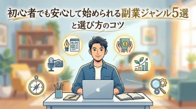 初心者でも安心して始められる副業ジャンル5選と選び方のコツ