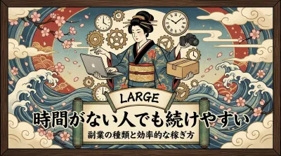 時間がない人でも続けやすい副業の種類と効率的な稼ぎ方