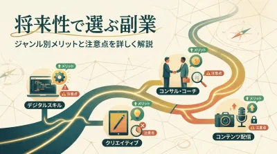 将来性で選ぶ副業ジャンル別メリットと注意点を詳しく解説