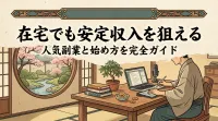 在宅でも安定収入を狙える人気副業と始め方を完全ガイド