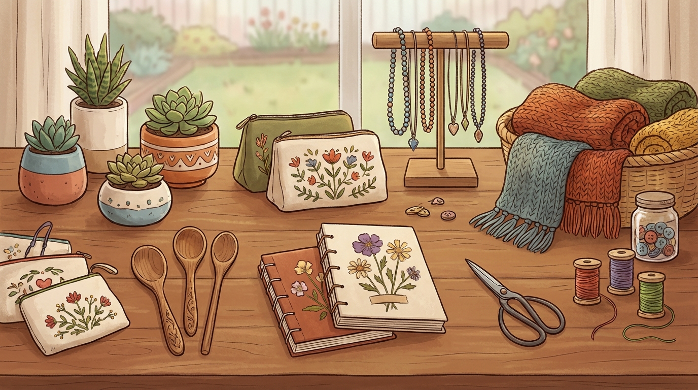 在宅副業ハンドメイド販売は多様な選択肢が魅力です