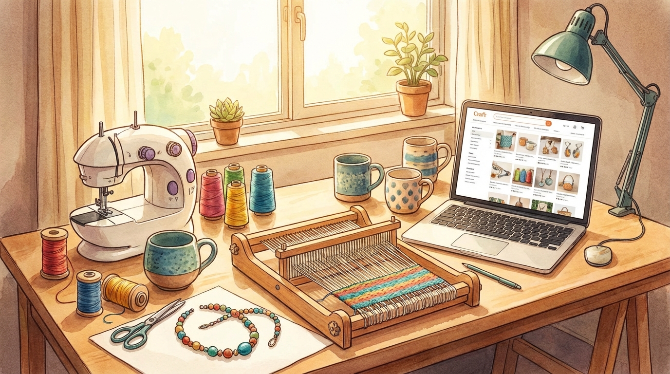 ハンドメイド販売が在宅副業として注目される理由