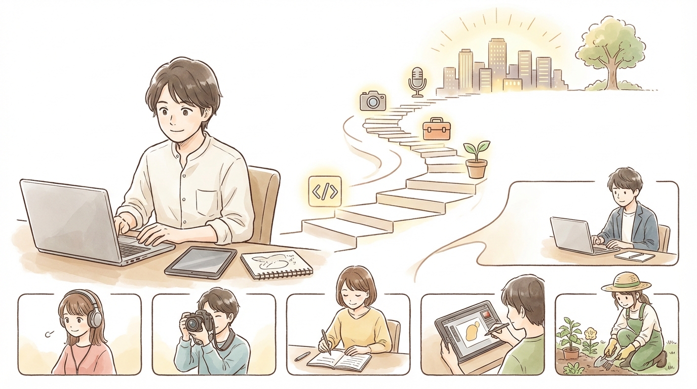 スキルが身につく副業を選ぶのが大正解！