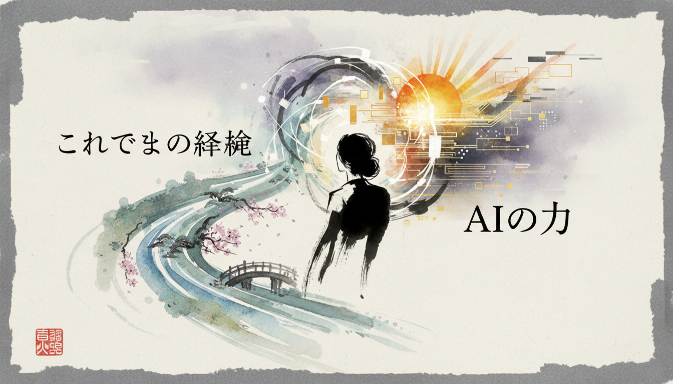 40代の副業成功の鍵は「これまでの経験」と「AIの力」の掛け合わせ！