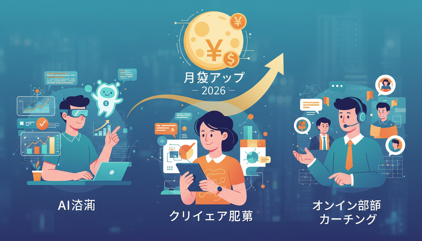 2026年の大本命！AIを活用した在宅ワークが収入アップの最短ルート